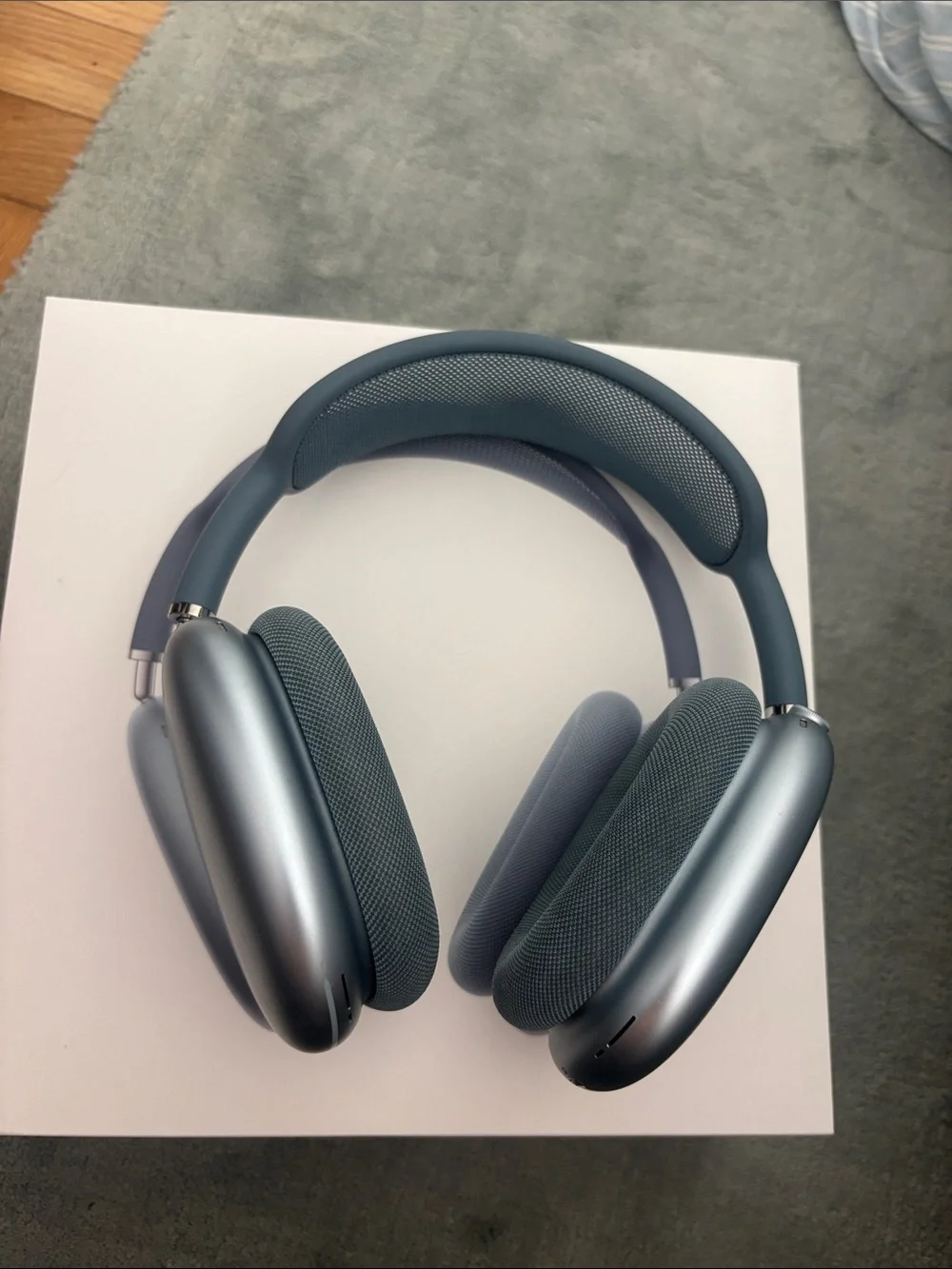 Blue Apple AirPods Max
